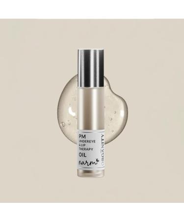 Organity PM Undereye & Lip Therapy Oil | Hydrating Lip Oil for Women | Overnight Lip Balm & Eye Care | Lightweight Non-Sticky | Lip Mask & Gloss Alternative 10ml - Buy Online on GoSupps.com