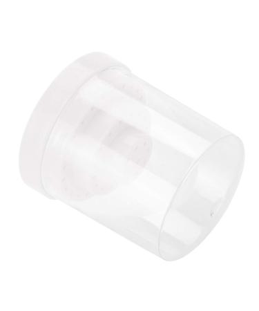 48 Holes Nail Art Plastic Nail Drill Stand Holder Convenient and Well-Organized for Grinding Carving Tools Salon Display Option (White)