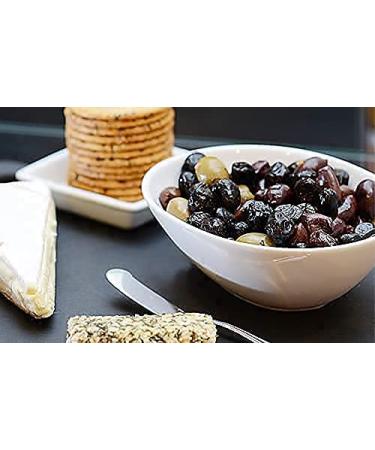 Krinos Foods Moroccan Dry Olive Oil Cured Black Olives - Large Bulk 10 LBS - Whole Dried Olives for Charcuterie, Mezze, Cheese Boards - Buy Online on GoSupps.com