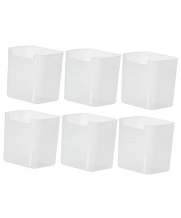 6pcs Box Fridge Crisper Sauce Storage Refrigerator Organizer Container Door Case Side