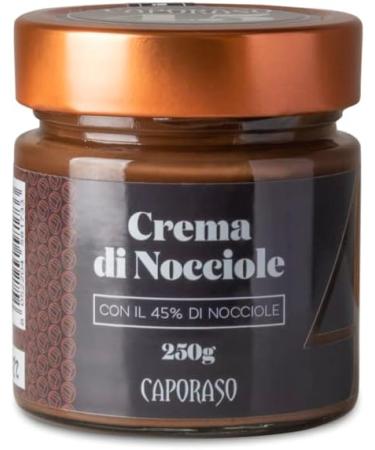 Caporaso dal 1960 Hazelnut Cream 45% natural spread (1 kg (kilogram)) - Buy Online on GoSupps.com
