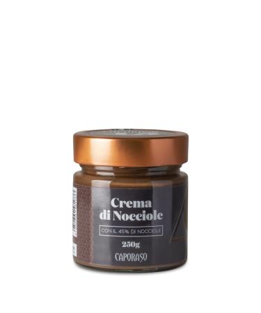 Caporaso dal 1960 Hazelnut Cream 45% natural spread (250 grams)