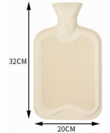 MYAMIA 2L PVC Hot Water Bottle with Plush Cover | Colorful Winter Foot Warmer & Hot Water Bag - Best for Comfort & Warmth - Buy Online on GoSupps.com