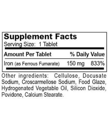 Dialyvite - Ferrous Fumarate - Ferrimin 150-240 Tablets - Buy Online on GoSupps.com