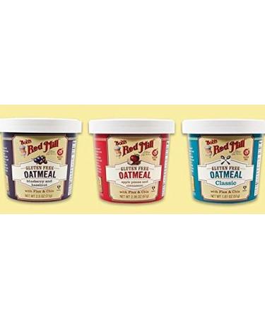 Bobs Red Mill Gluten Free Apple Cinnamon Oatmeal Cup 67 grams 12 count apple cinnamon 804 g (Pack of 1) - Buy Online on GoSupps.com