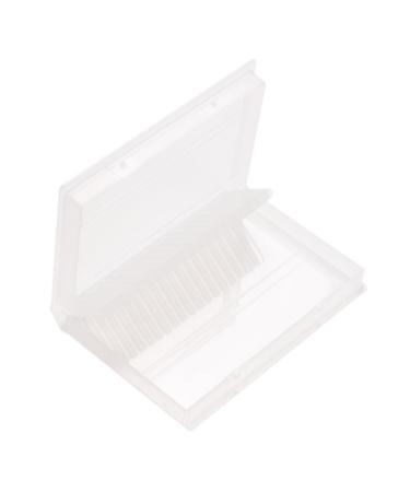 tool nail drill stand nail drill holder nail bit storage container multi-hole nail bits holder nail bit stand multi-hole nail bits stand manicure clamshell plastic bit holder