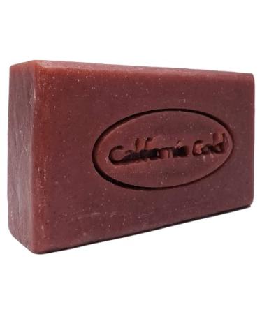 California Gold Artisan Soaps - Blood Orange Bergamot Bar Soap | 6 Natural & Organic 4 oz. Bars with Sunflower & Coconut Oils | International Shipping Available - Buy Online on GoSupps.com