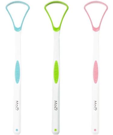 Reusable Tongue Scraper | Fresh Breath Mouth Cleaner Tool | Hygiene Brush for Daily Use | N7F9 Green - Buy Online on GoSupps.com
