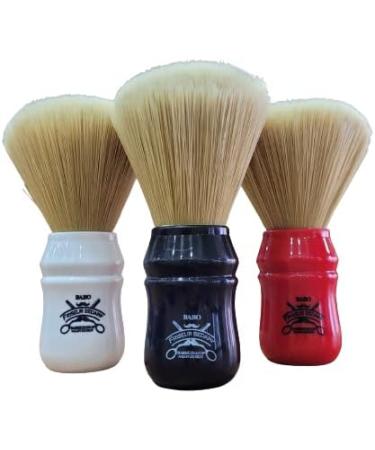 BA-BO M&R Red Shaving Brush for Men | Premium Shaving Supplies for Barbers & Salons - Buy Online on GoSupps.com