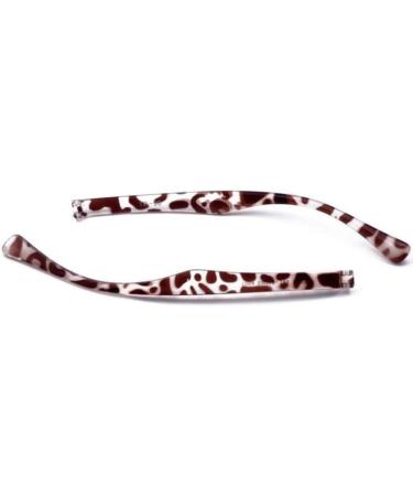 DEEBOW GLASSES Spare Bar - Leopard Pattern Eyewear Legs | Plastic Repair Set for Sunglasses & Glasses - Buy Online on GoSupps.com