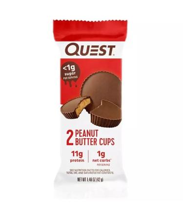 Buy Quest Nutrition Peanut Butter Cups - Vegan Low-Carb 28 ct. | Best International Shipping - Buy Online on GoSupps.com