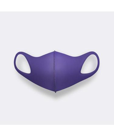 Fashion Washable Reusable Face Mask for Men and Women (Small violet)