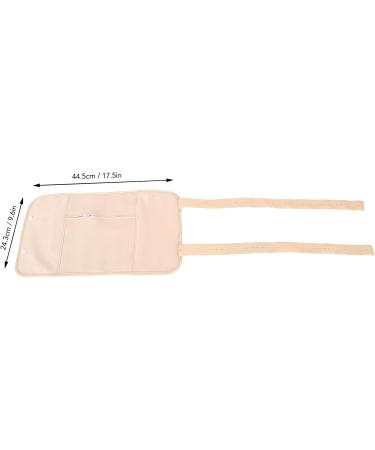 Organic Reusable Castor Oil Packs for Liver Detox - Adjustable & Leak-Proof Kit (Khaki) - Buy Online on GoSupps.com