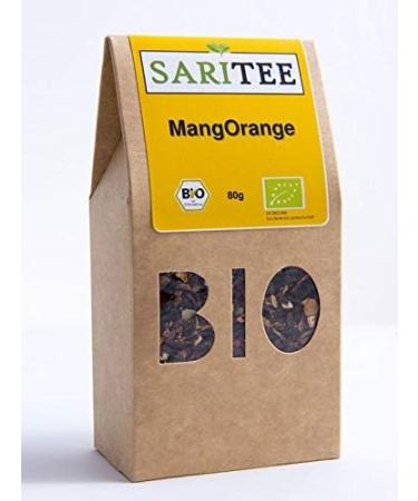 FRUTEG SARITEE Organic Mangorange Loose Fruit tea with beautiful fruits from controlled organic cultivation Fruit Tea loose Refreshing fruit tea Premium Tea 80g - Buy Online on GoSupps.com