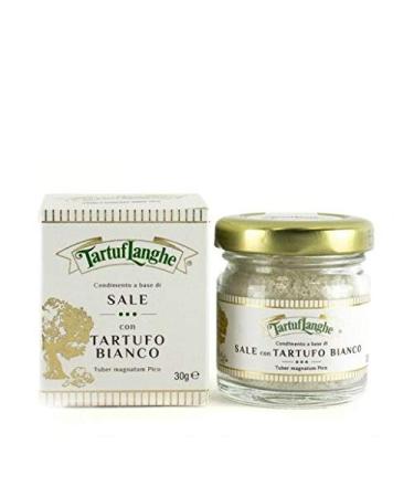 TartufLanghe Gu rande gray salt with white truffle 30 g. Turtles. 12 pcs.