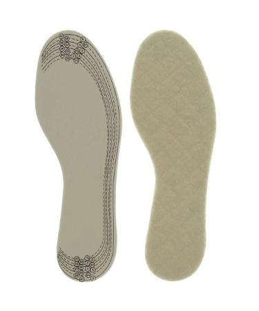 Winter insoles Iso Comfort for shoes upper material 100% wool - lambswool warm 1 pair size 34-41
