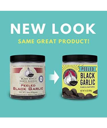 Peeled Black Garlic (5 oz.) - Kosher Certified | Premium Quality - Buy Online on GoSupps.com