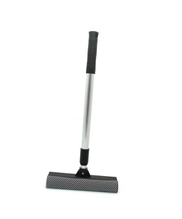 1pc Plastic Wiper Squeegee Shower Glass Squeegee Plastic Shower Squeegee Glass Cleaning Squeegee Glass Scraper for Windows Hand Squeegee Scraper for Bathroom Double Sided Metal