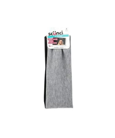 Scunci 2 PK Wide Head Wraps