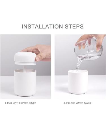 300ml USB Portable Face Steamer Car Air Humidifier Desktop Night Light Humidifier Spray for Home Spa(Navy Blue) - Buy Online on GoSupps.com