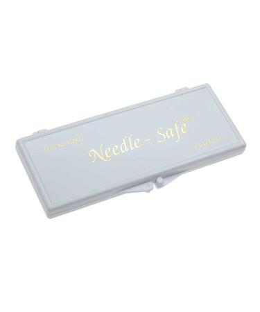 Needle-Safe Magnetized Needle Case  Rectangle 4.5x1.75 Inches  1 Case