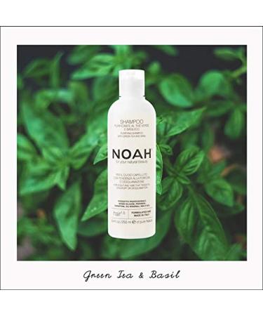 Noah Hair 1.5 Purifying Shampoo - Organic Green Tea & Basil Shampoo | Natural Dandruff Solution | 8.5 fl. oz - Buy Online on GoSupps.com