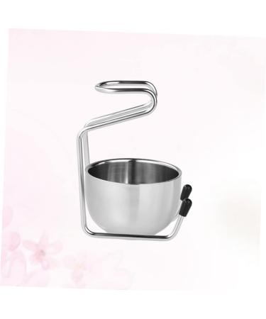 Angoily Stainless Steel Razor Brush Holder Rustproof Handcrafted Stand for Grooming Essentials - Buy Online on GoSupps.com