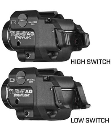 Streamlight 69434 TLR-8A G Flex 500-Lumen Pistol Light with Green Laser | Low Profile Handgun Light with Rear Switch, Mounting Kit & Keys - Buy Online on GoSupps.com