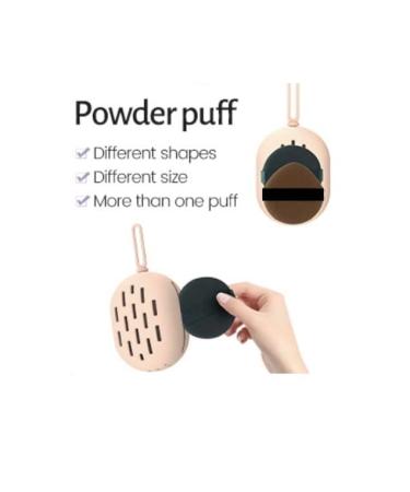 Large Silicone Travel Makeup Brush and Sponge Holder Set - Portable Cosmetic Brushes Organizer and Cleaning Mat (Beige) - Buy Online on GoSupps.com