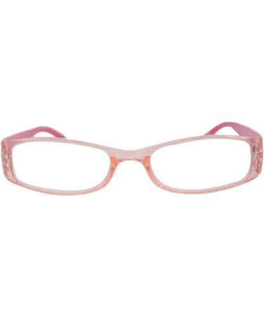 Huicai Women s Minimalist Rhinestone Reading Glasses | Stylish Small Frame | 1.0 to 3.5 Strength - Pink - Buy Online on GoSupps.com
