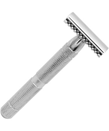 Frcolor 2-Pack Men's Wooden Razor Set - Premium Steel Double Edge Shavers for an Effortless Shave - Buy Online on GoSupps.com