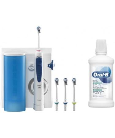 Shop OXYJET Microjet Water Floss Pack + 1 Mouthwash - Ultimate Oral Care Solution - International Shipping - Buy Online on GoSupps.com