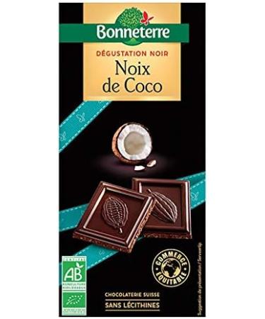 Bonneterre - Dark Chocolate Coconut Bar 85G - Unit - Buy Online on GoSupps.com