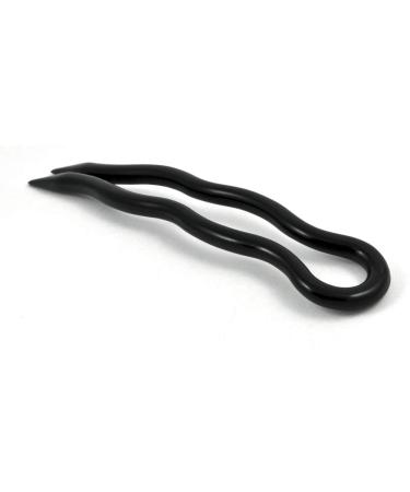 Simple Black Hair Pins - 10 Pack (9 cm) | International Shipping Available - Buy Online on GoSupps.com