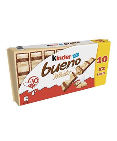 Kinder Bueno White 390G Pack of 3