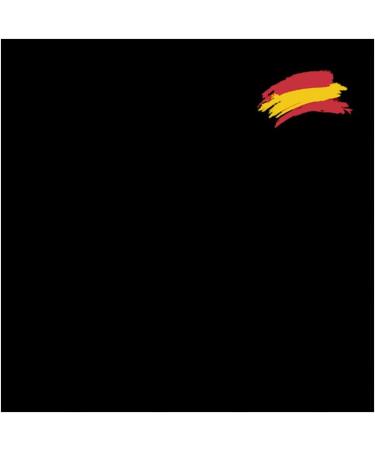 Cencibel Smart Casual Mask with Spanish Flag | Black | One Size | International Shipping Available - Buy Online on GoSupps.com