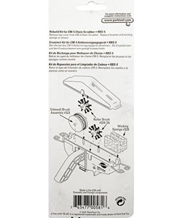 Park Tool RBS-5 cm-5 Replacement Brush Set - High-Quality Bike Cleaning Brushes - Buy Online on GoSupps.com