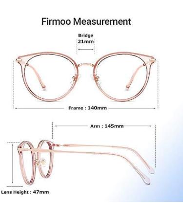 Shop Firmoo Blue Light Glasses for Men & Women - Pink Blue Light Blocking Glasses to Reduce Headaches & UV Protection - Buy Online on GoSupps.com