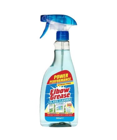 Elbow Grease Glass Cleaner with Vinegar - Super Shine Power Performance - Streak-Free Formula for Sparkling Windows and Mirrors (2)