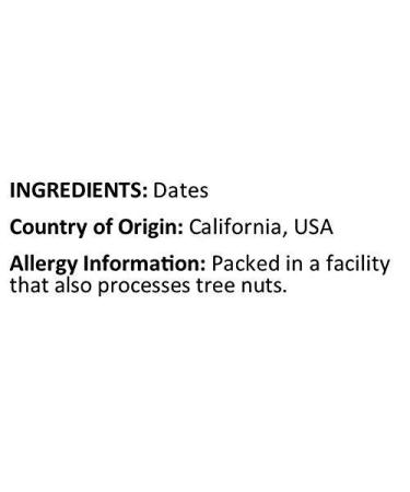 Buy Anna & Sarah Pitted Deglet Noor Dates - 1 lb Resealable Bag | California Quality - Buy Online on GoSupps.com