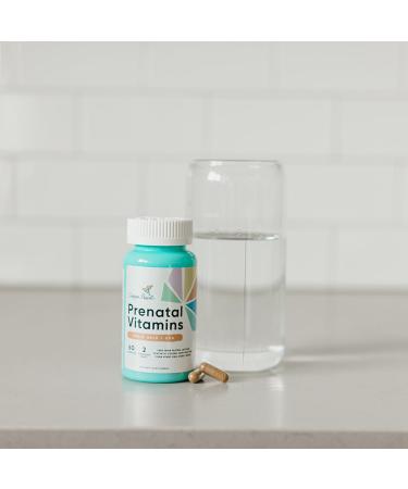 Copper Pearl Prenatal Vitamins for Women with Prenatal DHA Folic Acid and Iron - Gluten and Lactose-Free Prenatal Vitamin for Pregnant Women - Prenatal Vitamins with DHA and Folic Acid 60 Capsules Women's Prenatal Vitamin