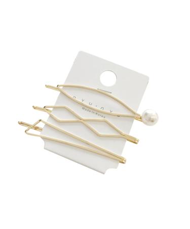 minkissy Set Pearl Hair Clip Pearl Clips for Hair Bridal Hair Pin Bridal Hair Clip Pearl Hair Barrettes Korean Hair Clips Pearl Hair Pin Hair Accessories Hair Pins Sweet South Korea Bride
