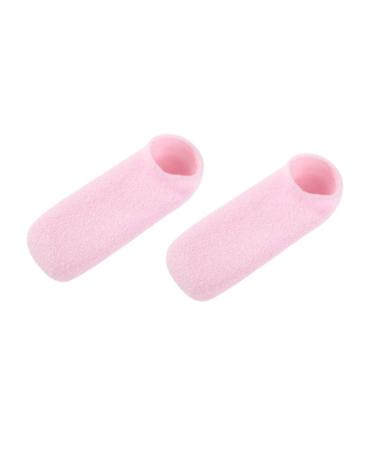 minkissy 1 Pair Foot Moisturising Socks Womens Socks Heel Socks Pedicure Thick Socks Non Skid Socks Invisible Socks Lotion Socks Silk Socks Wicking Socks Spa Socks Skin Care Miss Toe Socks 22.5*8cm