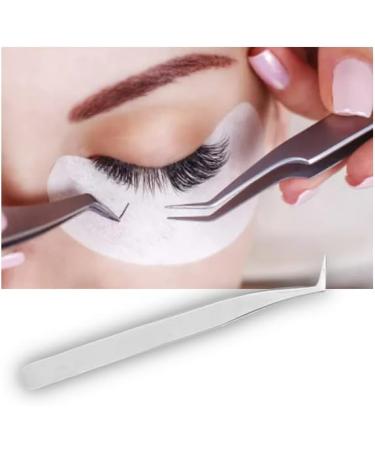 Eyelashes Grafting Tweezers Right Angle Stainless Steel Eyelashes Extension Grafting Picking Tweezers Nippers Silver Durable Anti-allergic Eye Lashes Grafting Makeup Tool - Buy Online on GoSupps.com
