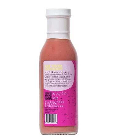 Pink Sauce TikTok Gluten Free Vegan Sweet Tangy Sauce 3 oz Bottle (2 Count) - Includes 1 Happy Home Magnetic Notepad - Buy Online on GoSupps.com