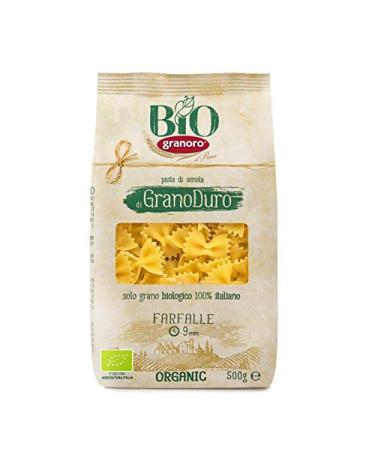 Epicerie sal e Granoro Organic Farfale No. 79 500G Pack of 3