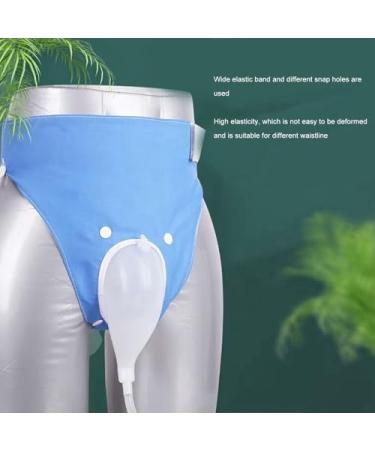 Urine Collector – Silicone Wearable Urine Bag & Catheter for Men | 1000ML & 2000ML | Travel Incontinence Solution for Elderly & Bedridden Patients - Buy Online on GoSupps.com