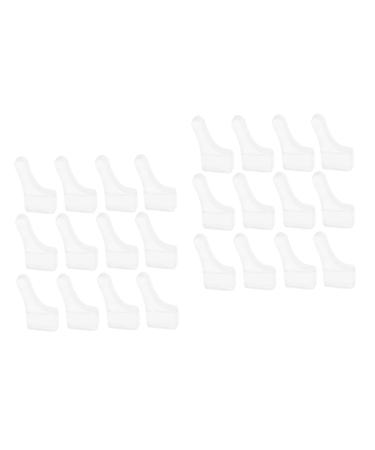 Uonlytech 100 pieces of glasses leg covers Anti-holder for glasses Earrings for glasses Schnapps glasses slipproof glasses holder sunglasses Gently ear hooks accessories ear clip pebble angel