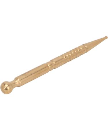 Verdant Touch Face Eye Massage Pen Acupressure Bar Brass Manual Acupuncture Pen for Deep Tissue Massage Men Women - Buy Online on GoSupps.com