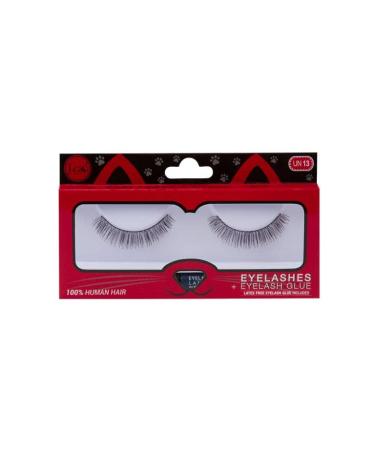 J Cat Beauty Eyelashes + Eyelash Glue - UN13
